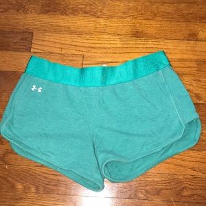 Under Armour teal shorts